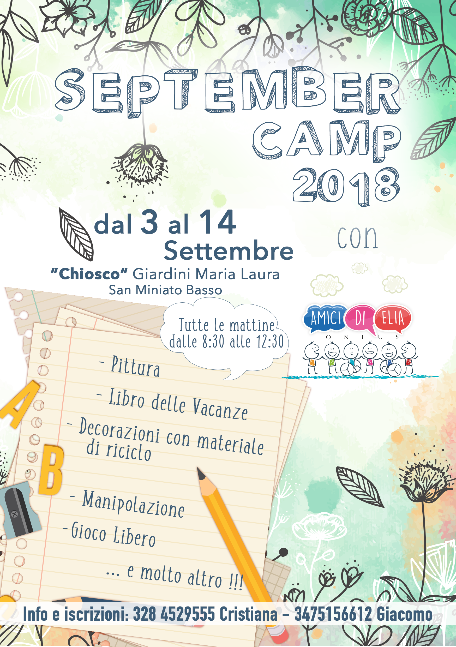 SEPTEMBER CAMP 2018